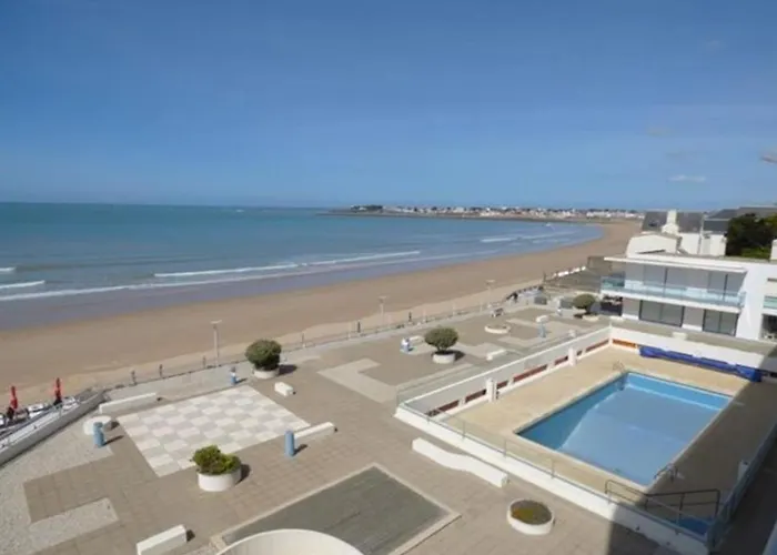 La Garenne A La Grande Plage, Vue Mer, Piscine Et Parking Prive, 6 Personnes Appartement *