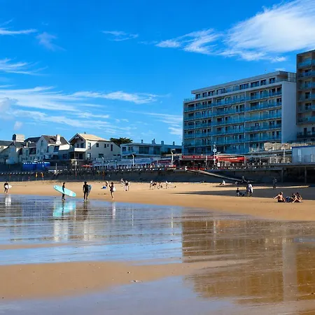 Résidence La Garenne à La Grande Plage, Vue Mer, Piscine Et Parking Privé, 6 Personnes Apartamento Saint Gilles Croix de vie